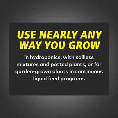 Floranova Grow 7-4-10, Robust Strength of Dry Fertilizer but in Rapid Liquid Form, Use for Hydroponics, Soilless Mixtures, Containers & Garden Grown Plants, 1-Quart