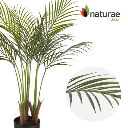 Artificial 47 In. Areca Palm Indoor and Outdoor Plants