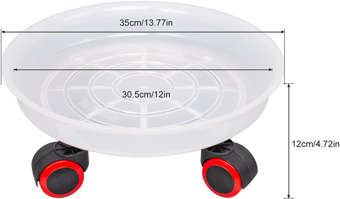 Plant Caddy,Plant Stand with Wheels,Rolling Plant Stand,Plant Dolly,Rolling Plant Caddy with Casters,2Ps (11 Inches)